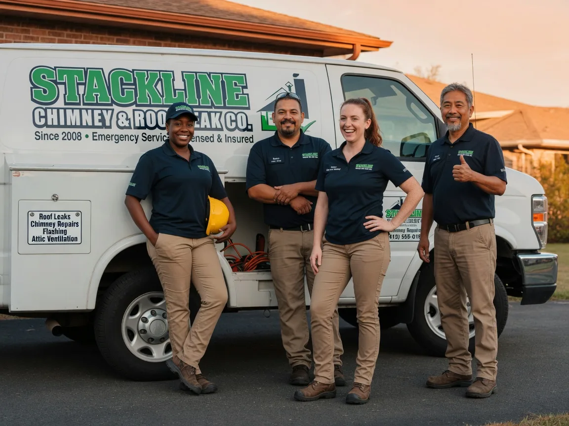 Chimney flashing repair company in Glen Lyn, VA